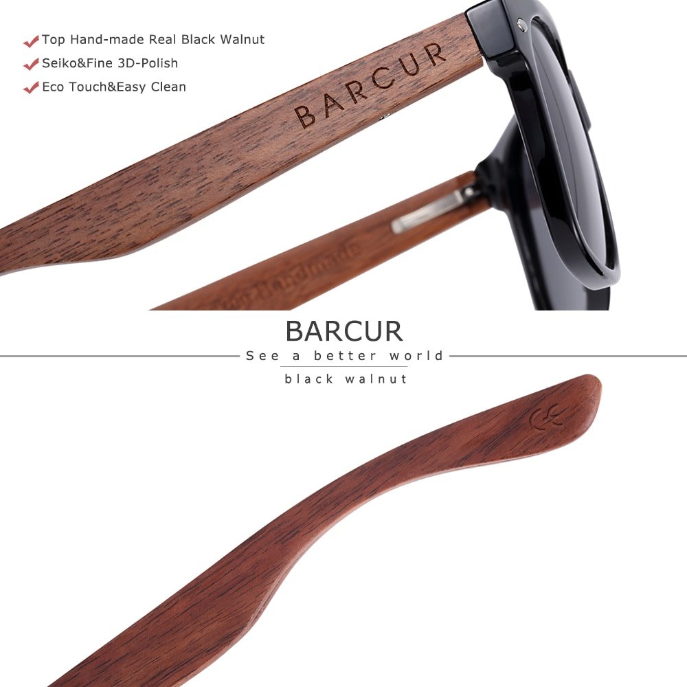 BARCUR-Black-Walnut-Sunglasses-Wood-Polarized-Sunglasses-Men-Glasses-Men-UV400-Protection-Eyewear-Wooden-Original-Box-2