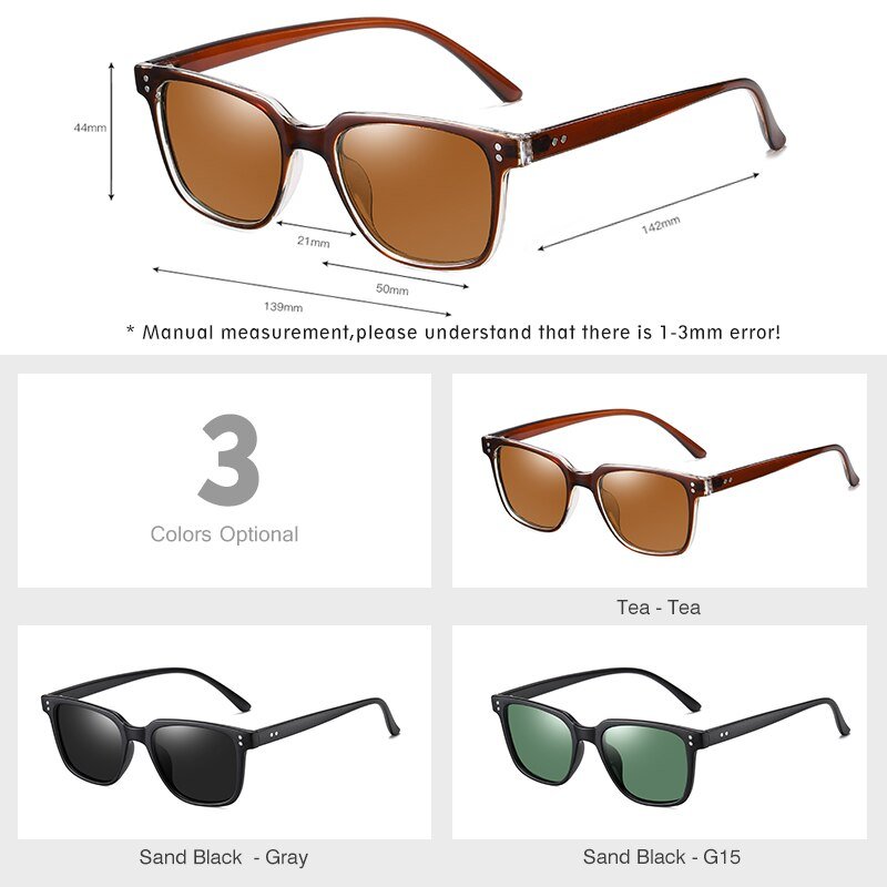 LM-2023-Vintage-Sunglasses-Women-Men-Polarized-G15-Brown-Lens-UV400-Square-Sun-Glasses-Unisex-Fashion-3
